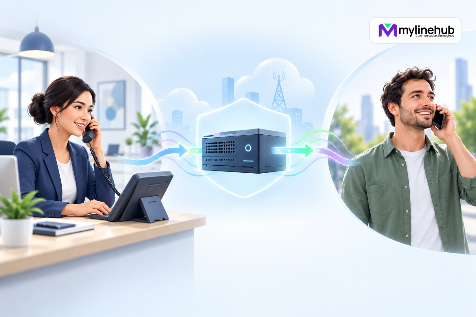 Agent Extension to Customer Phone: How the Flow Works