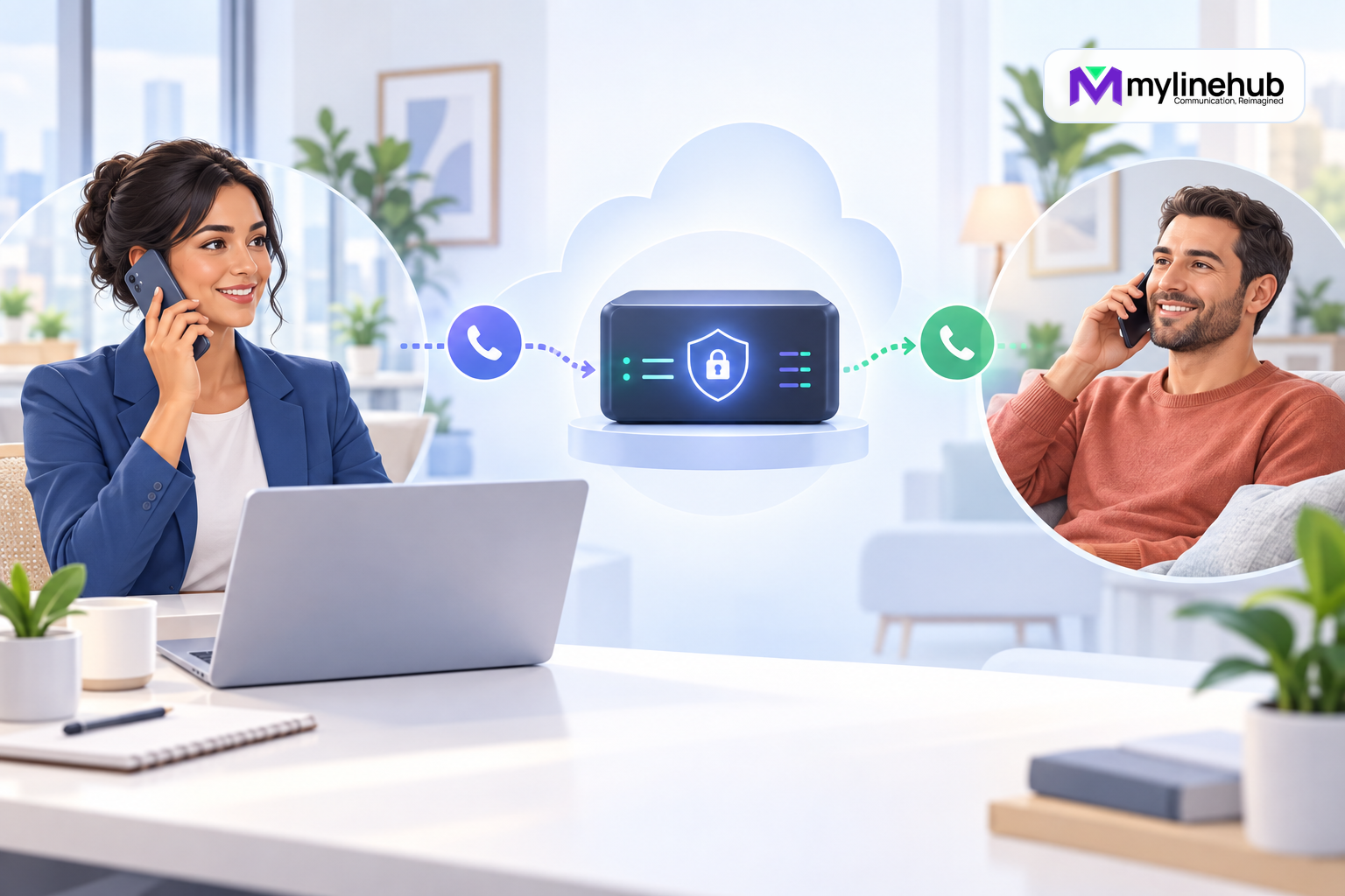 Agent Mobile to Customer Phone: How the Flow Works