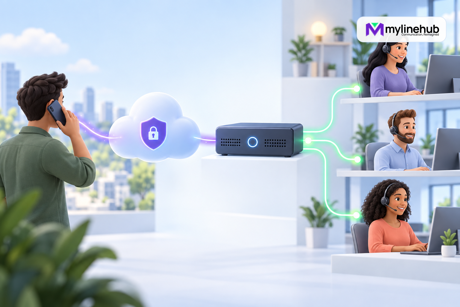 DID, SIP Trunk and PBX: How an Incoming Call Reaches Your Team