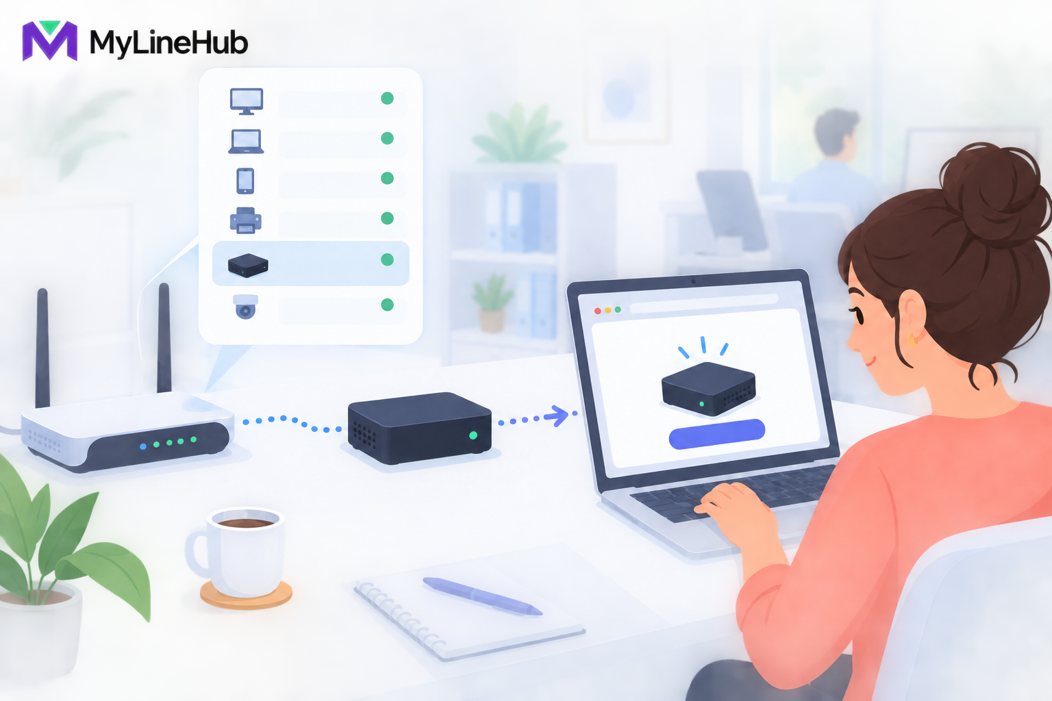 How to Find and Open MYLO on Your Office Network