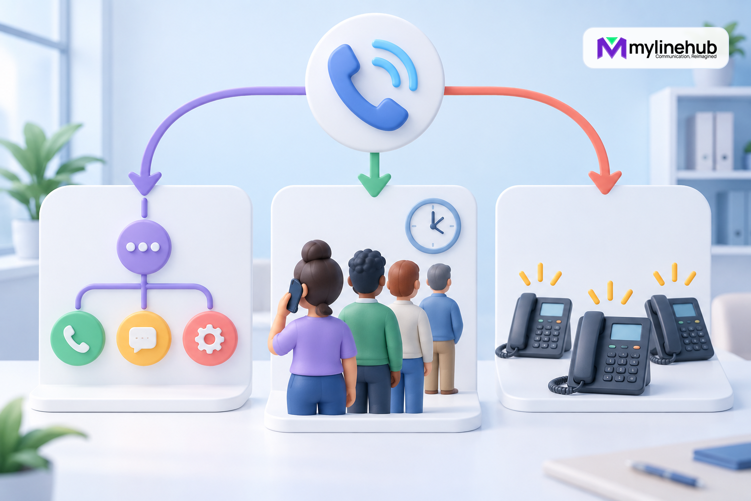 IVR vs Queue vs Ring Group: A Business Explanation