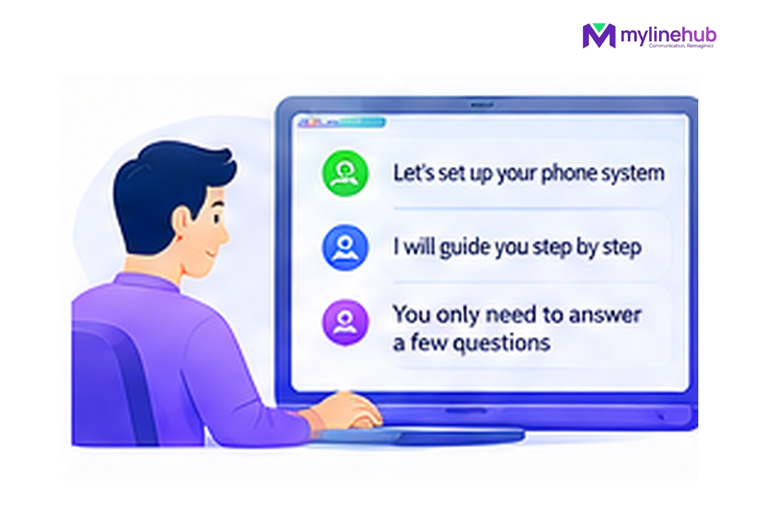 Can I Set Up My Business Phone System Just by Chatting With MYLO?