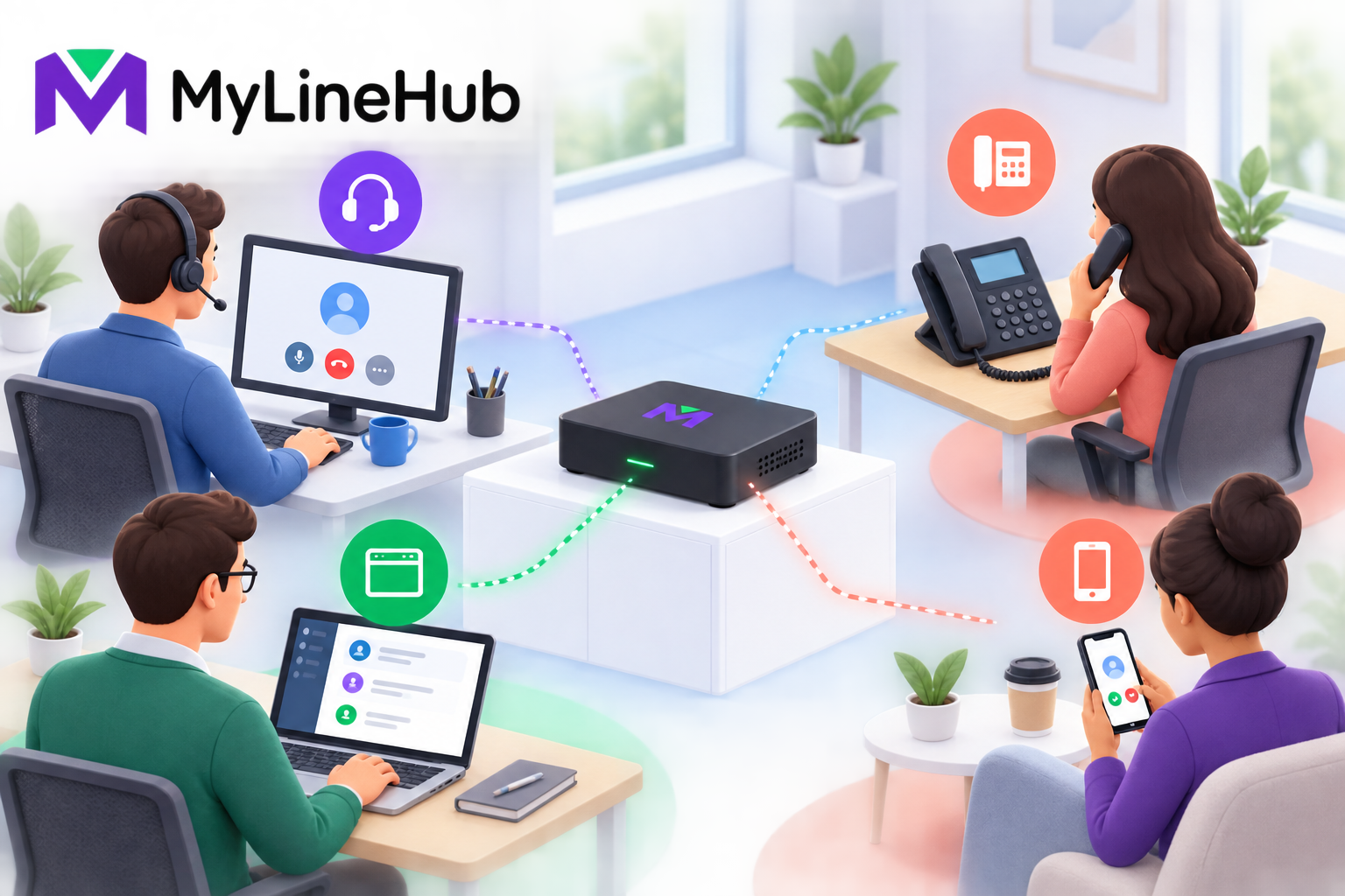What Equipment Do MYLO Users Need? Softphones, Headsets and Extensions
