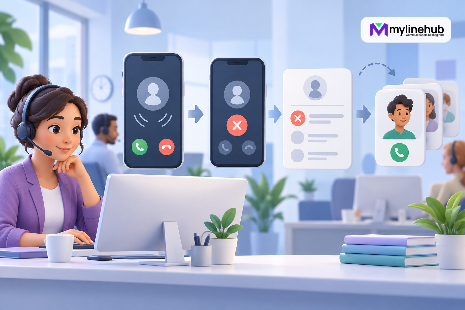 What Happens When a Customer Does Not Answer?