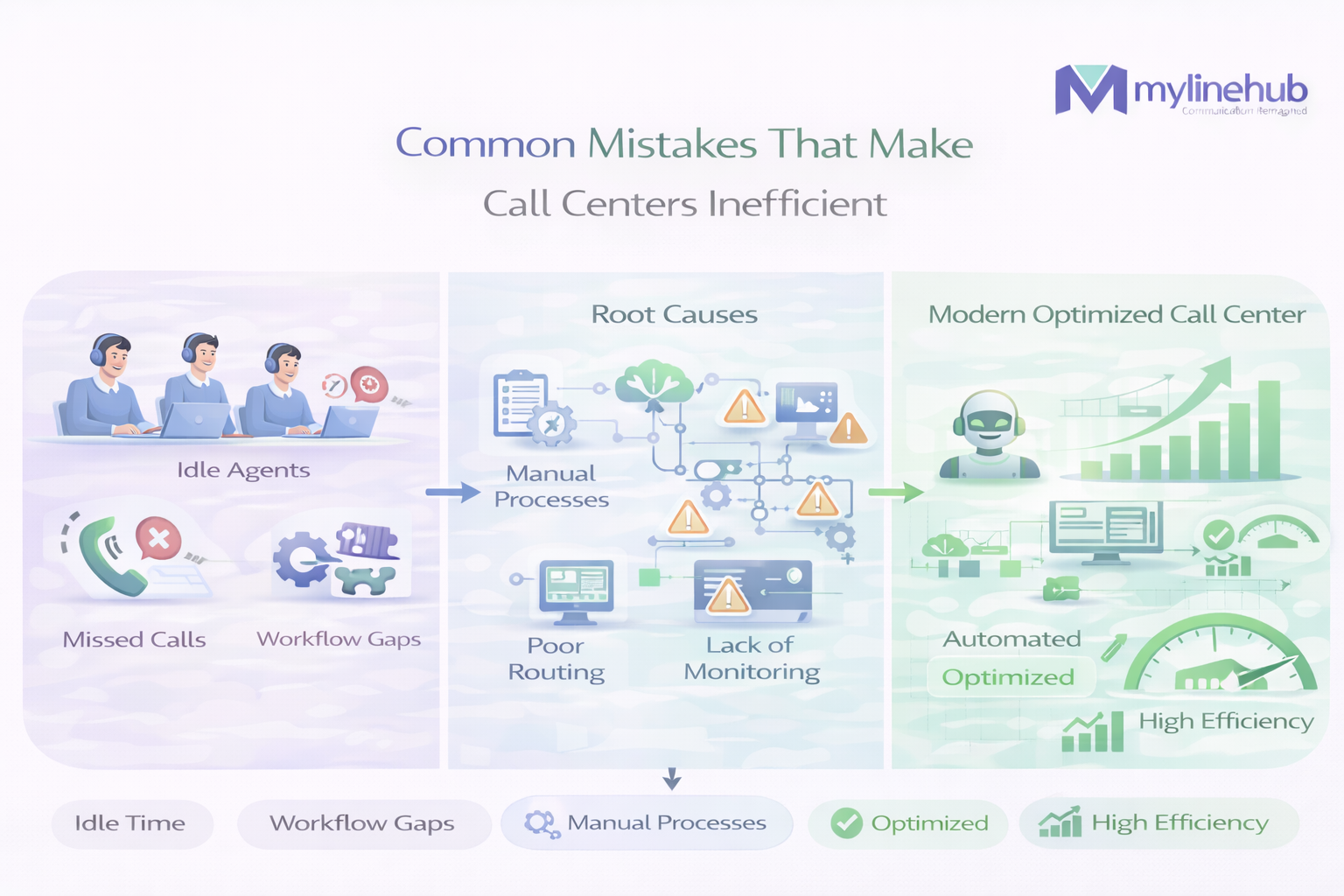 Common Mistakes That Make Call Centers Inefficient