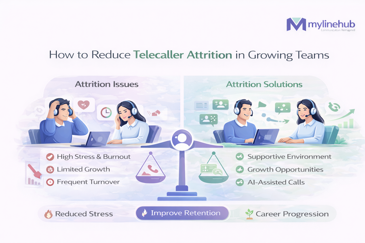 How to Reduce Telecaller Attrition in Growing Teams