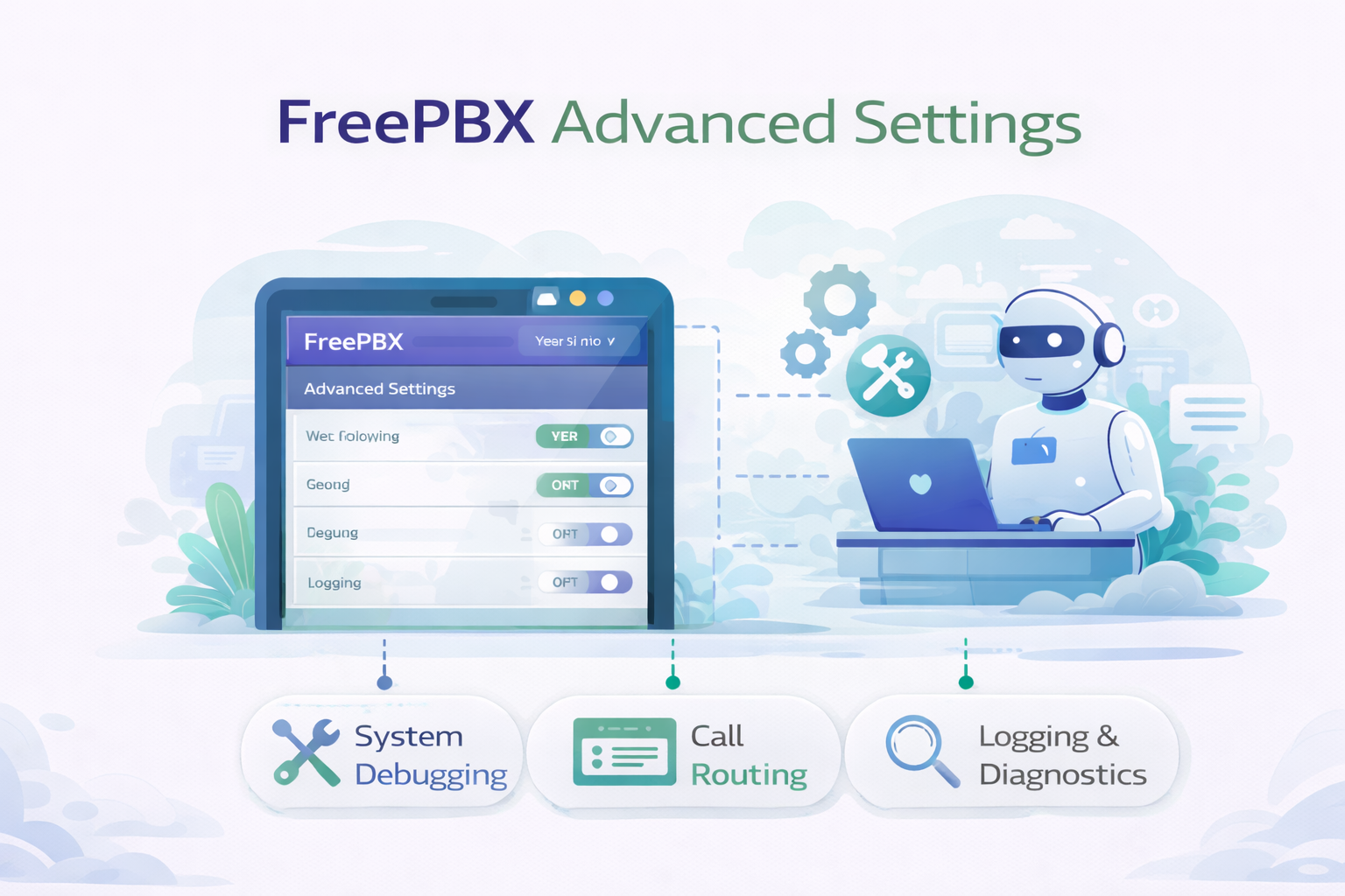 FreePBX Advanced Settings (Asterisk 20): Secure and Correct Defaults