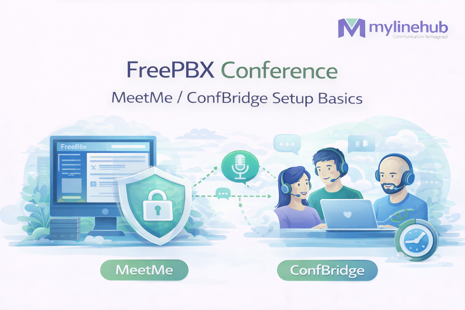 FreePBX Conference: MeetMe/ConfBridge Setup Basics