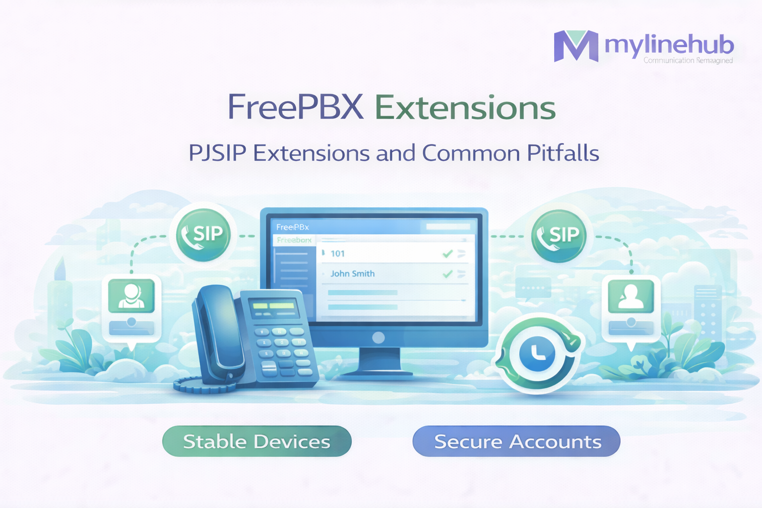 FreePBX Extensions: PJSIP Extensions and Common Pitfalls