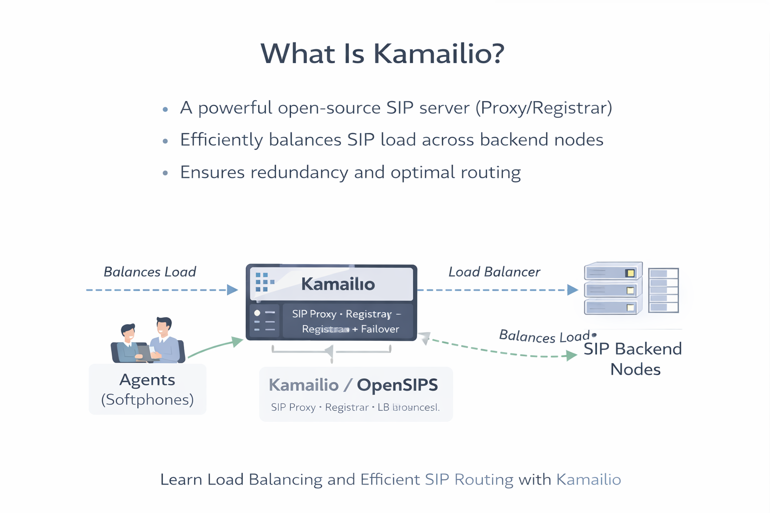 How to Scale Asterisk to Hundreds of Concurrent Calls Using Kamailio (Complete Install & Integration Guide)