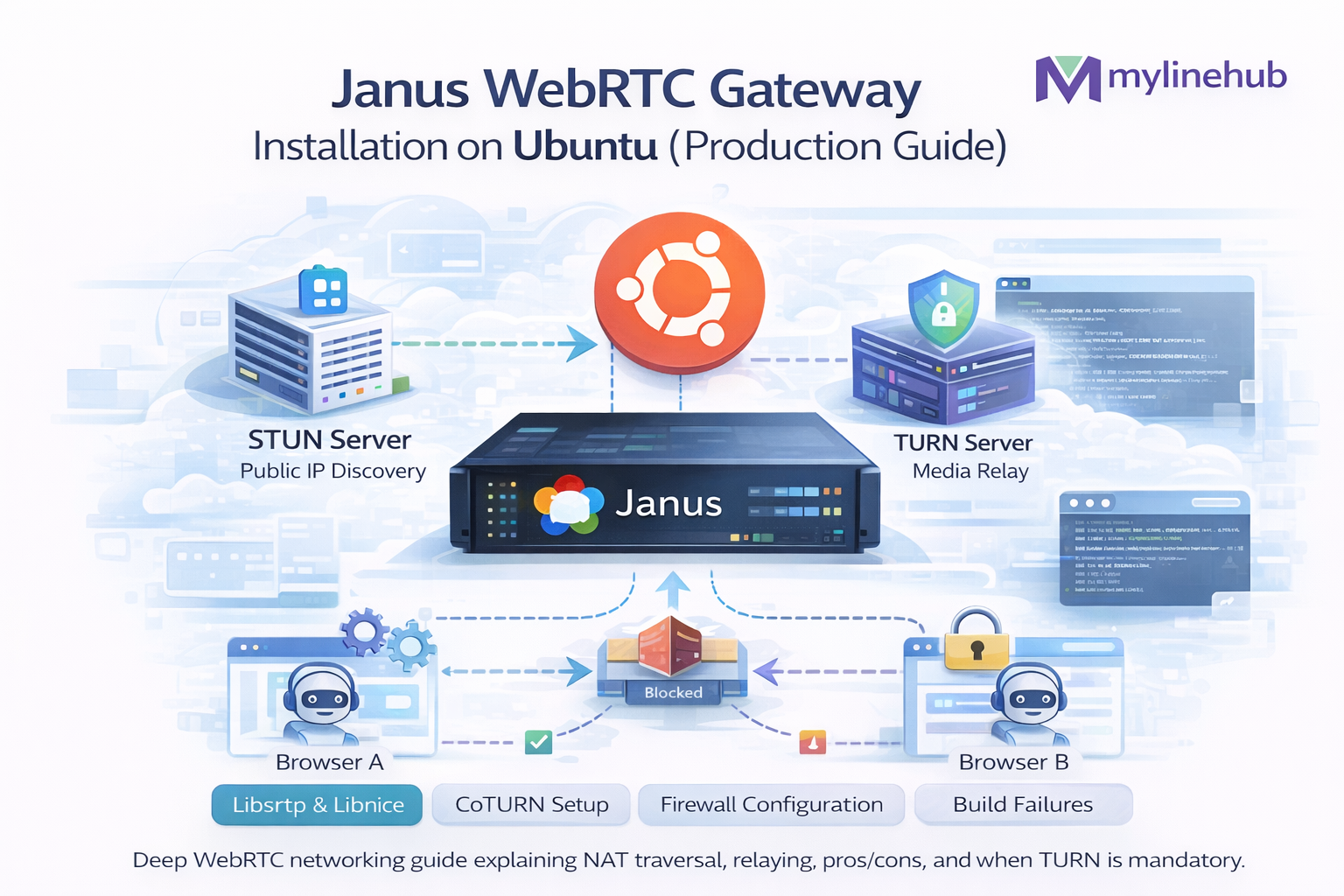 Janus WebRTC Gateway Installation on Ubuntu (Production Guide)
