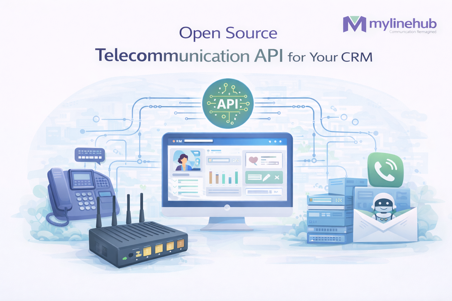 Open Source Telecommunication API for Your CRM