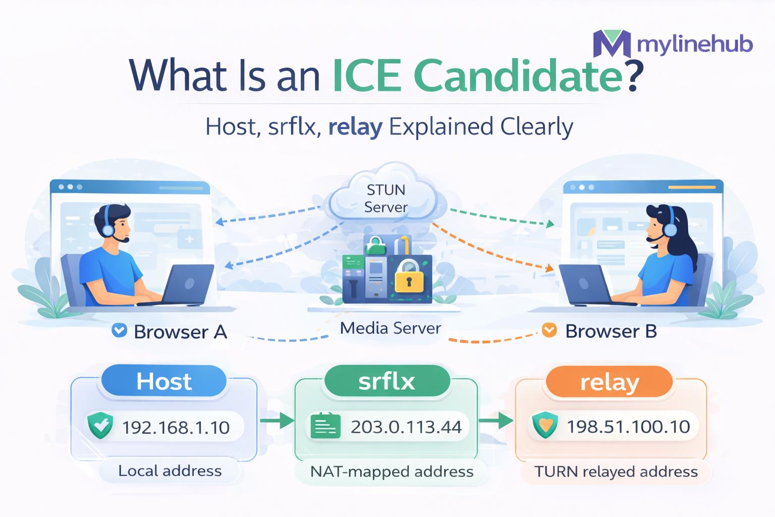 What Is an ICE Candidate? Host, srflx, relay Explained Clearly